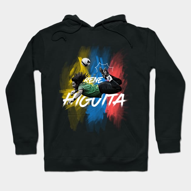 Jose Rene Higuita Zapata Hoodie by juanc_marinn